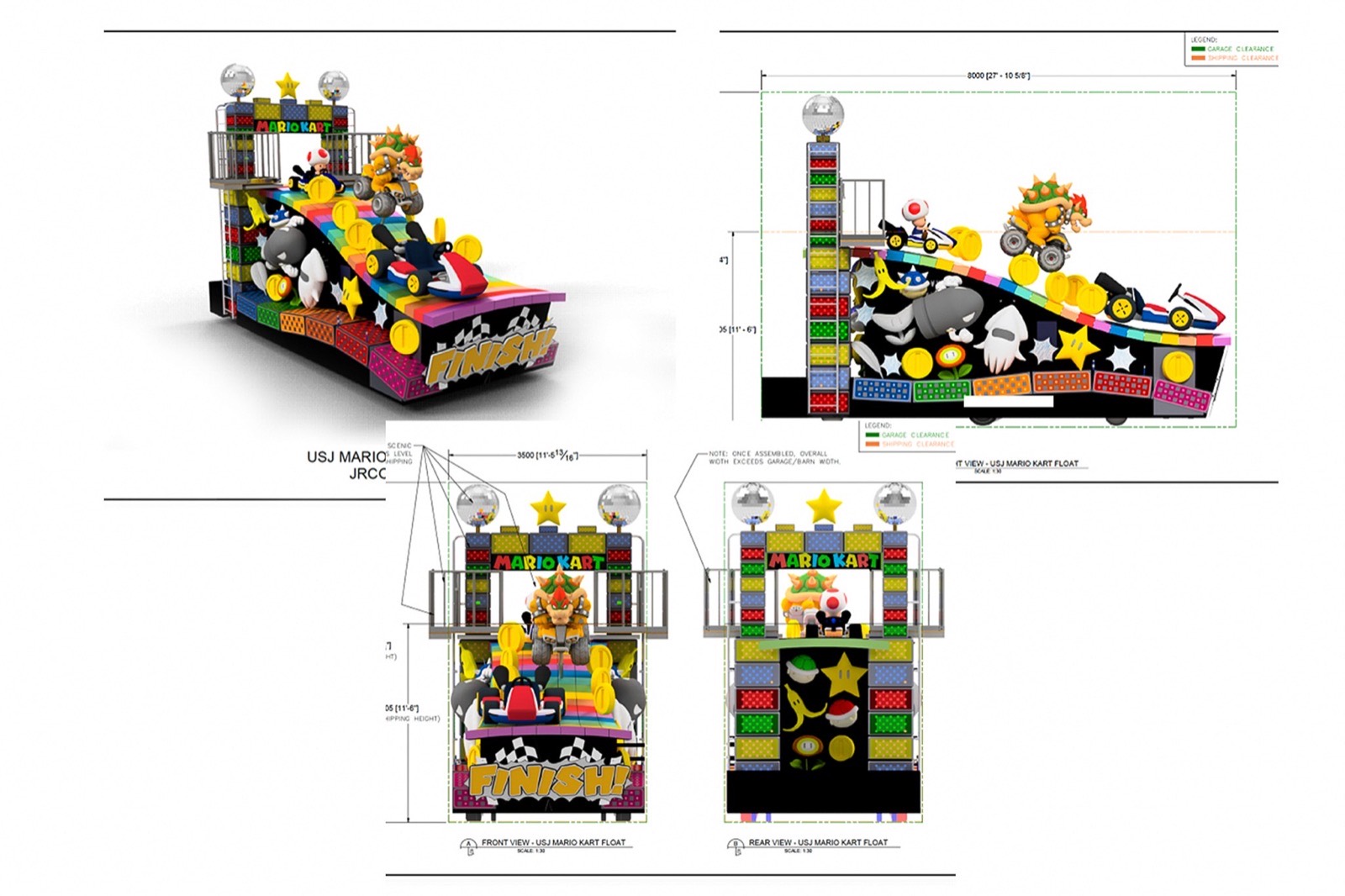 Mario Kart Float