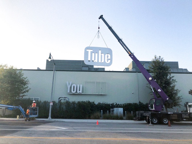 YouTube Sign